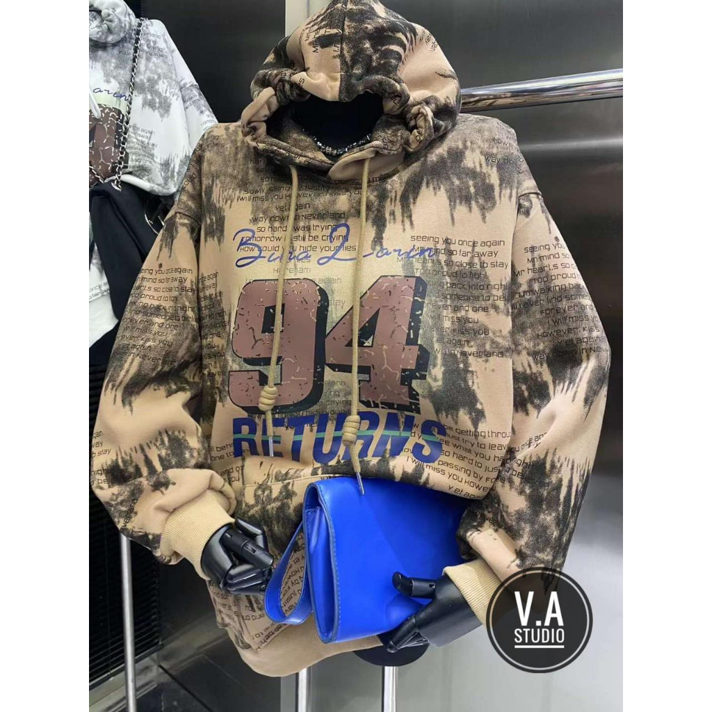 ÁO NỈ HOODIE LOANG CÓ MŨ CHẤT ĐẸP HÀNG QCL1