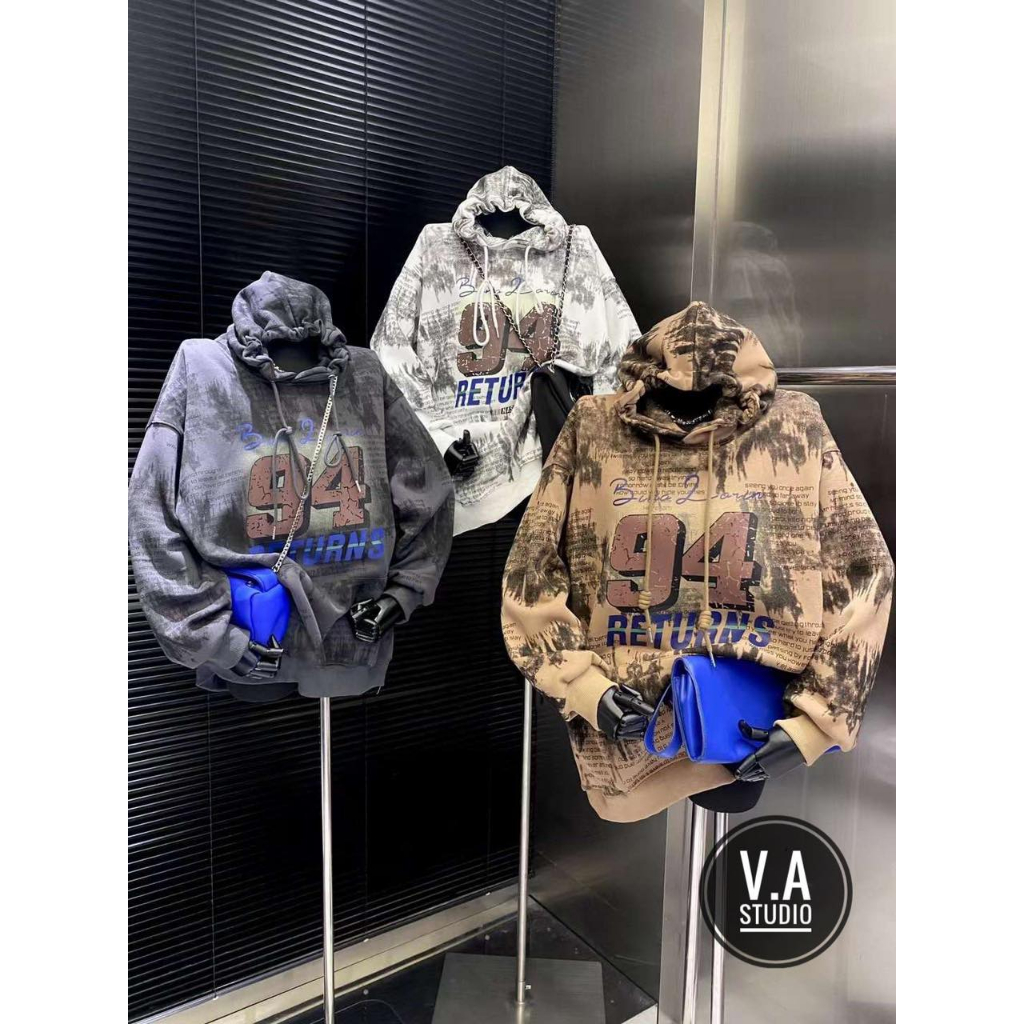 ÁO NỈ HOODIE LOANG CÓ MŨ CHẤT ĐẸP HÀNG QCL1