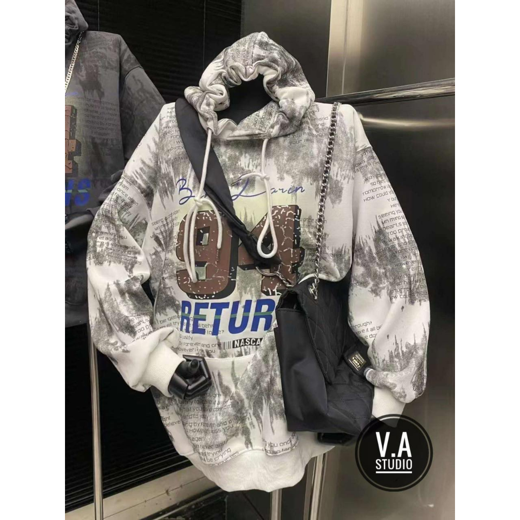 ÁO NỈ HOODIE LOANG CÓ MŨ CHẤT ĐẸP HÀNG QCL1