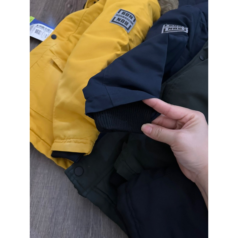 Áo khoác parka lót lông cừu DEFACTO