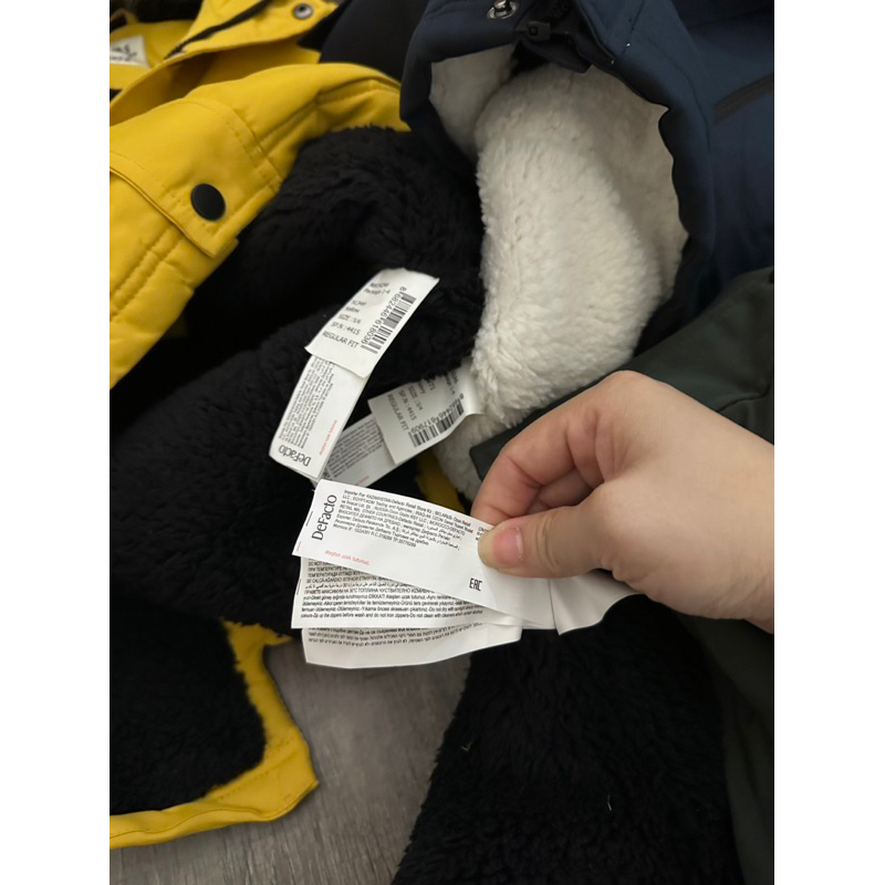 Áo khoác parka lót lông cừu DEFACTO