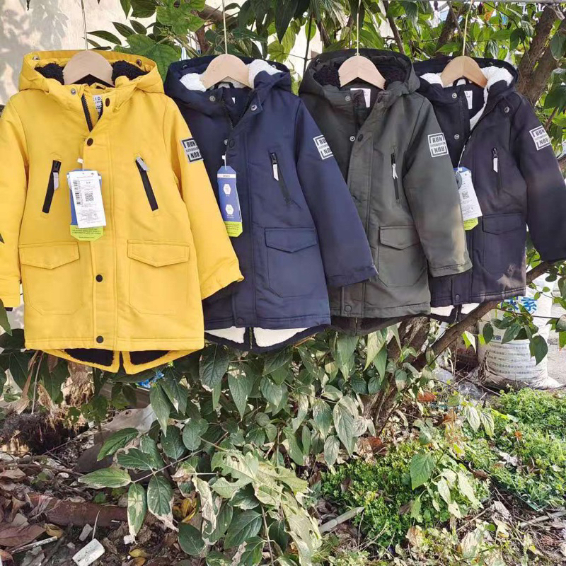 Áo khoác parka lót lông cừu DEFACTO