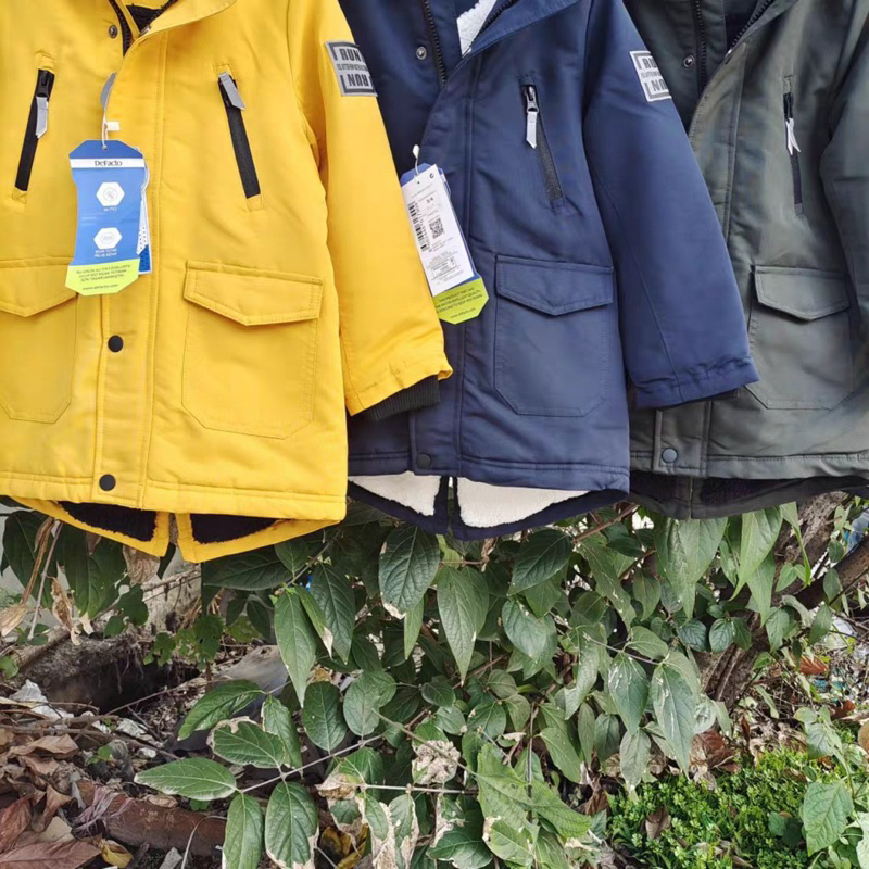 Áo khoác parka lót lông cừu DEFACTO