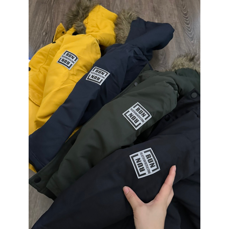 Áo khoác parka lót lông cừu DEFACTO