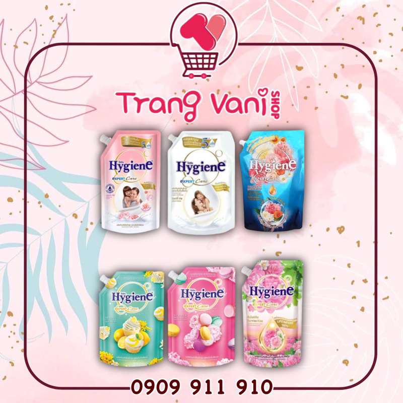 Nước Xả ĐẬM ĐẶC Mềm Vải HYGIENE dạng túi