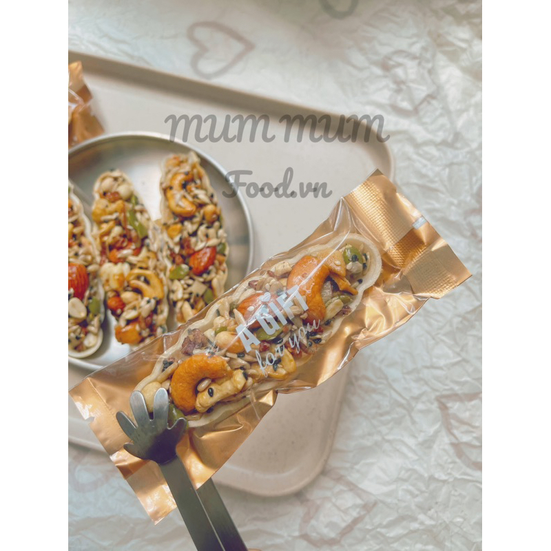 Bánh thuyền Mix hạt thượng hạng  ngon dinh dưỡng