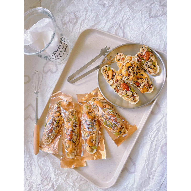 Bánh thuyền Mix hạt thượng hạng  ngon dinh dưỡng