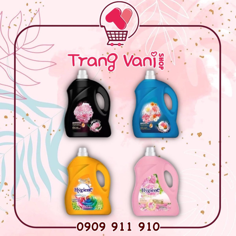 Nước Xả Mềm Vải Đậm Đặc HYGIENE nội địa Thái Lan 3,5L