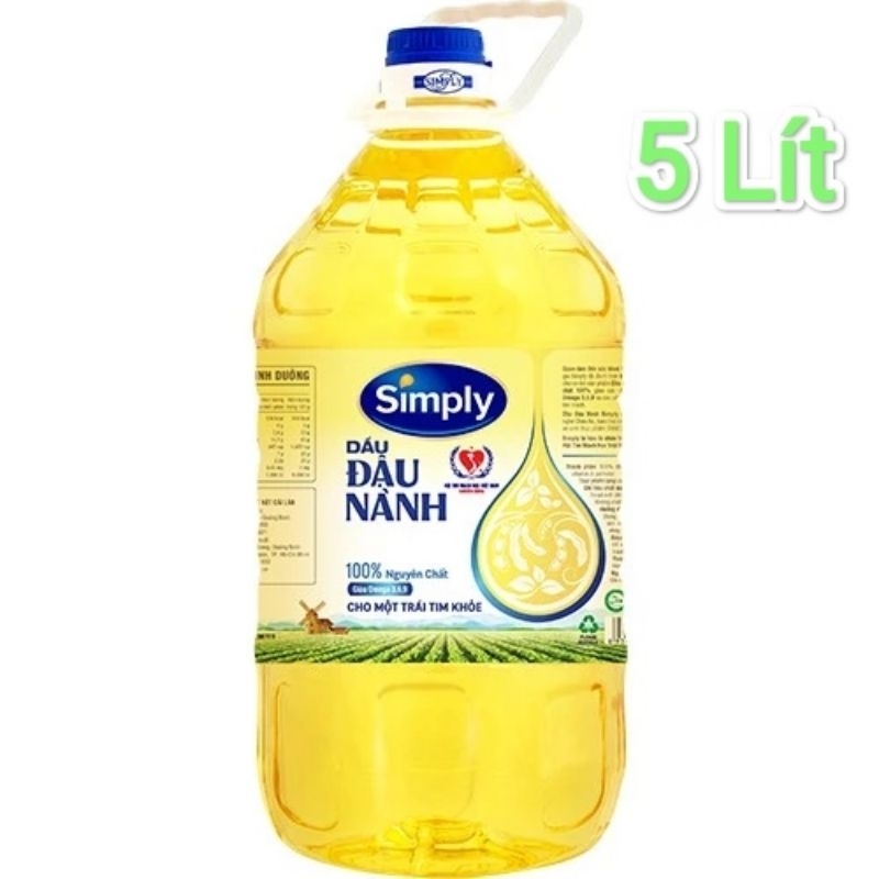 Dầu Đậu Nành Simply 5L
