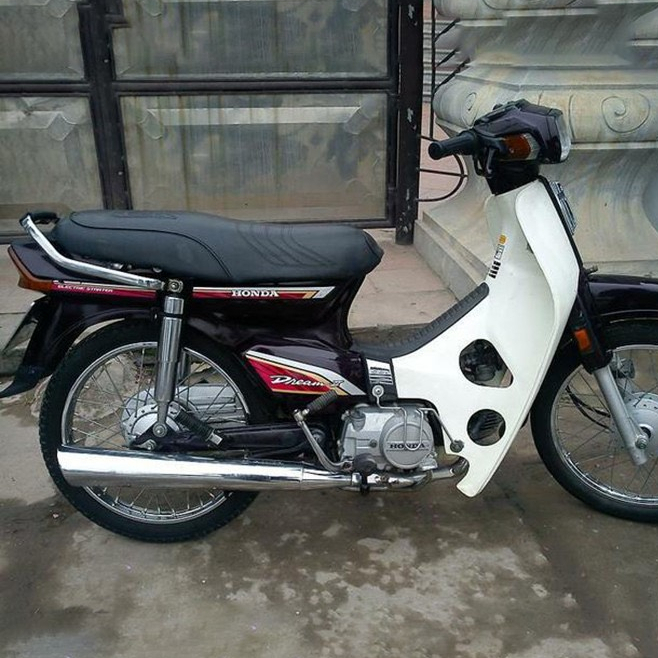 Pô 2543 Đít S Hàng Loại 1 Lắp Dòng Xe WaveA 50-100-110cc-Dream-Cub Có Âm Thanh Móc Và Êm Đã Chế Cổ Sẵn Inox 304