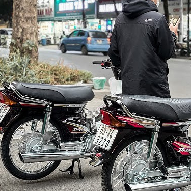 Pô 2543 Đít S Hàng Loại 1 Lắp Dòng Xe WaveA 50-100-110cc-Dream-Cub Có Âm Thanh Móc Và Êm Đã Chế Cổ Sẵn Inox 304