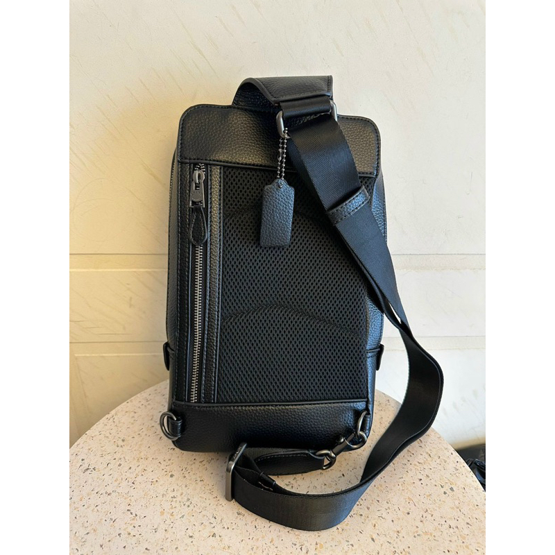 📛RẺ VÔ ĐỊCH📛TÚI C NAM GOTHAM LEATHER ĐEO CHÉO