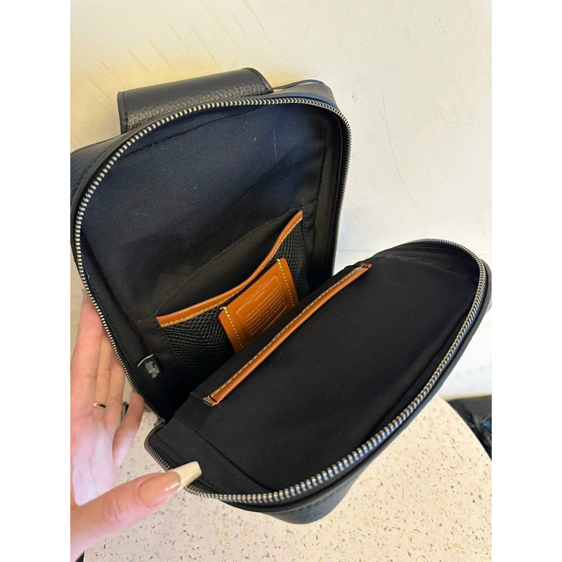 📛RẺ VÔ ĐỊCH📛TÚI C NAM GOTHAM LEATHER ĐEO CHÉO