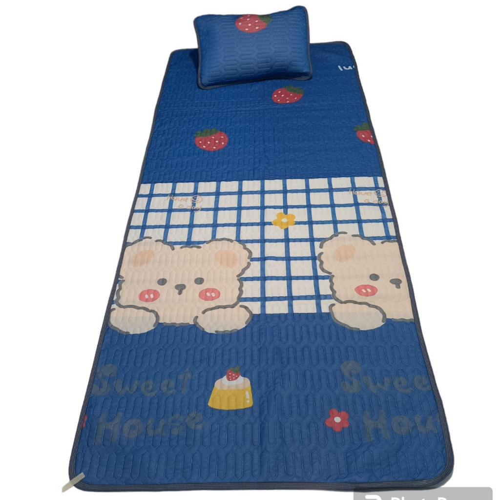Chiếu Điều Hoà Văn Phòng kích thước 80cmx200cm. Chiếu Cao Su Non 3D Tencel Latex