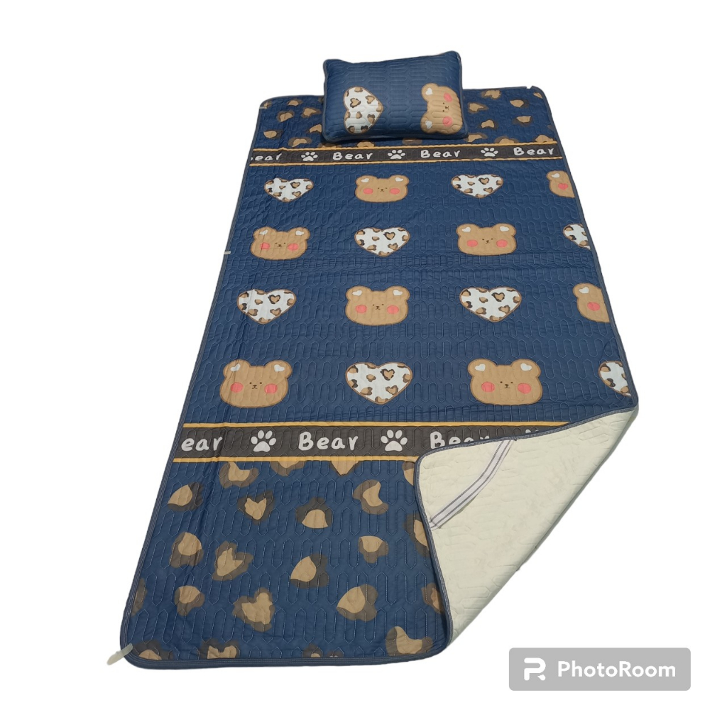 Chiếu Điều Hoà Văn Phòng kích thước 80cmx200cm. Chiếu Cao Su Non 3D Tencel Latex