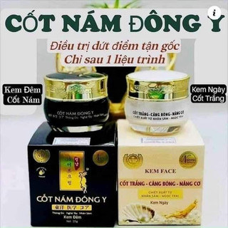 Kem Face NICOS Cốt Nám đông y - Cốt Trắng nâng cơ căng bóng giúp tái tạo, phục hồi, dưỡng trắng da