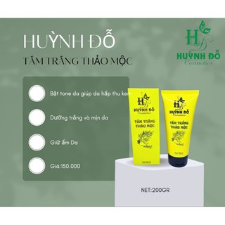 Tắm Trắng Thảo Mộc Huỳnh Đỗ Chính Hãng (Tuýp 200gr)
