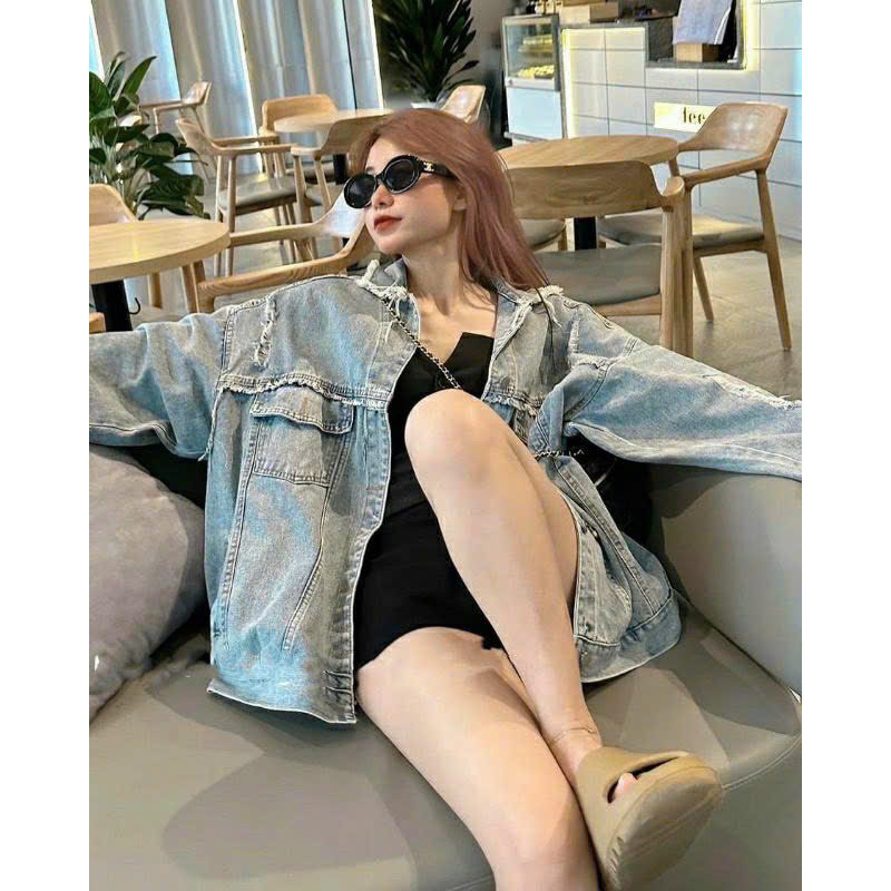 Áo bò rua form rộng unisex thu đông