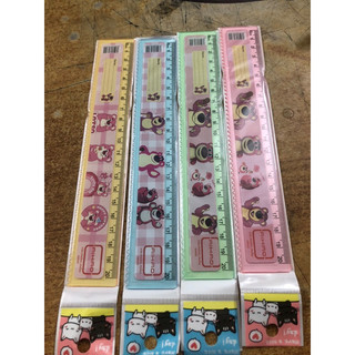 Thước kẻ gấu dâu 20cm