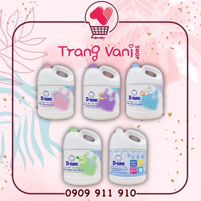 Nước Giặt/Xả Dnee Thái dạng Can