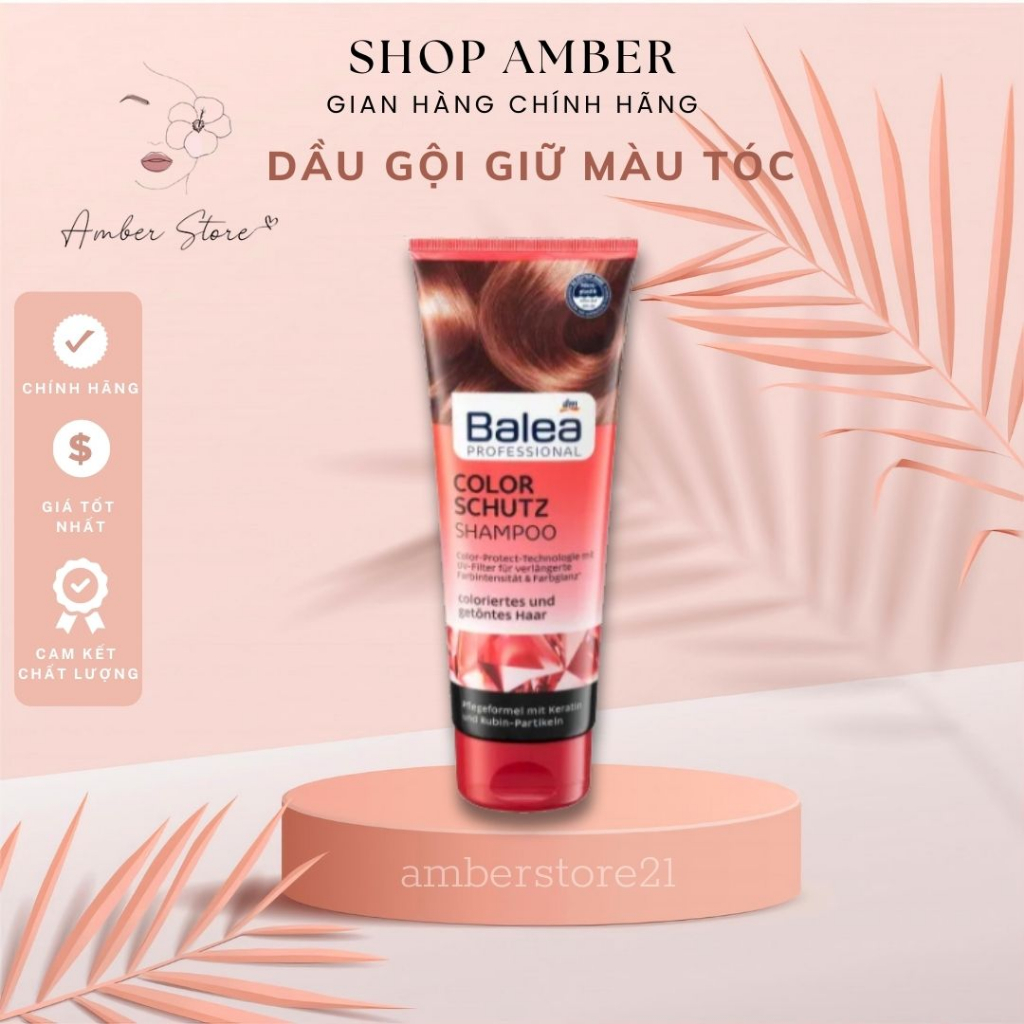 – DẦU GỘI GIỮ MÀU TÓC NHUỘM BALEA PROFESSTIONAL – 250ML