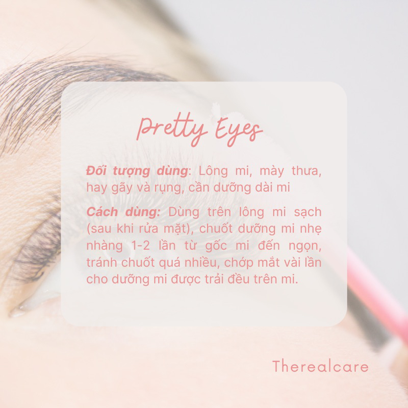 TINH CHẤT DƯỠNG MI, LÀM DÀI CHẮC KHOẺ MI 💗