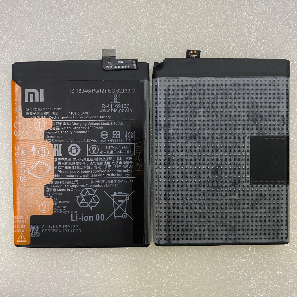 Pin Xiaomi Redmi Note 10 / Note 10S  5000mAh loại AA bao test đổi mới