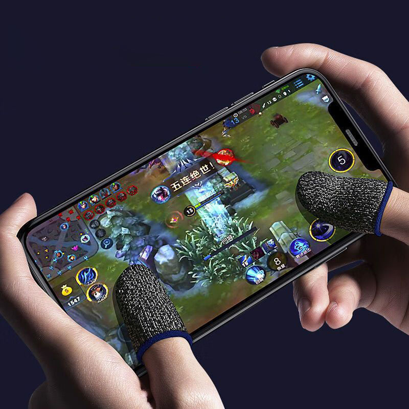 Găng tay chơi game GADO bao ngón tay chơi game cảm ứng siêu nhạy chống đổ mồ hôi tay