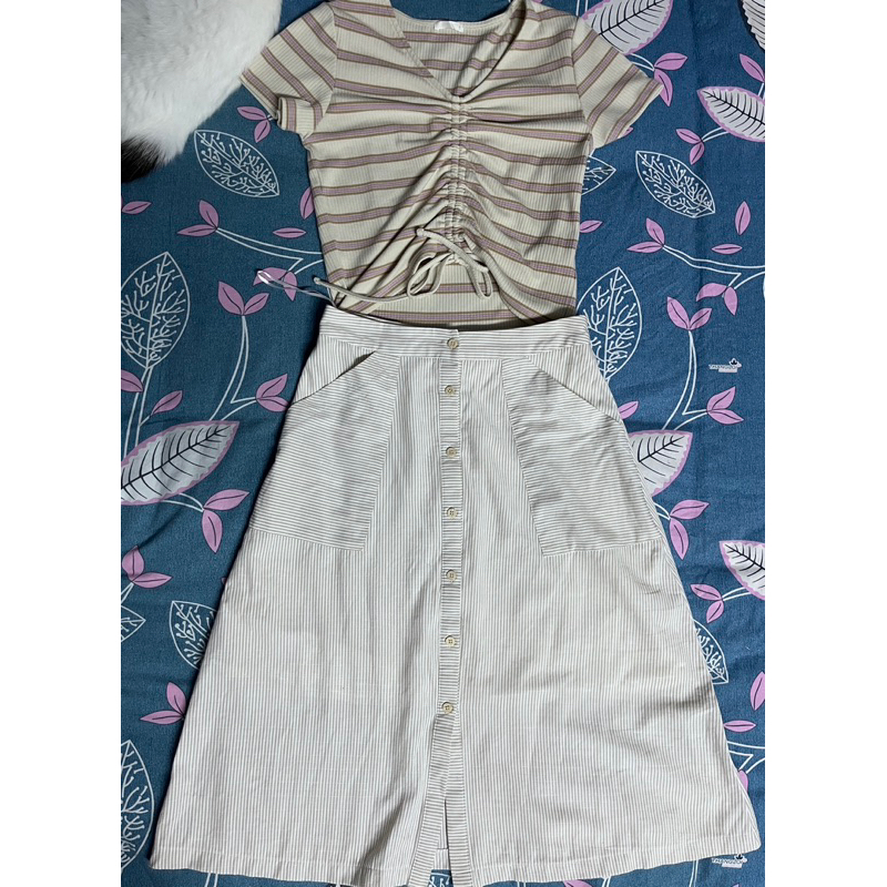 Thanh lý chân váy Midi Marc Fashion