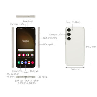 Điện thoại Samsung Galaxy S23 8GB/128GB - 8GB/256GB - Hàng Chính Hãng New