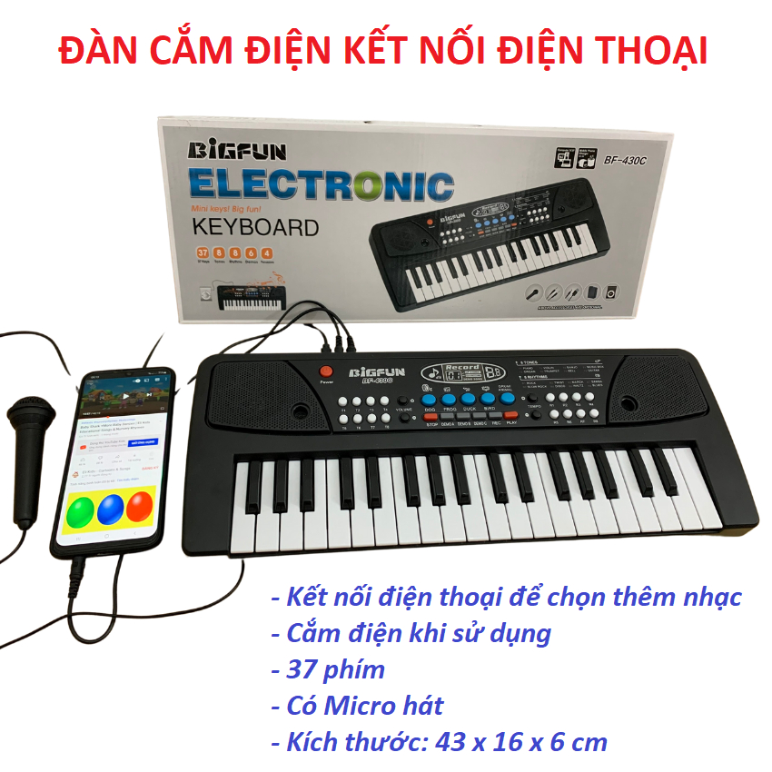 Đàn piano cho bé đàn organ cho bé kèm mic hát đa dạng mẫu mã giai điệu giúp phát triển tài năng âm nhạc