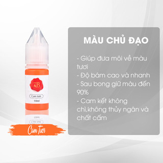 Mực Xử Lý Mày Môi BioRose Phun Xăm Thẩm Mỹ