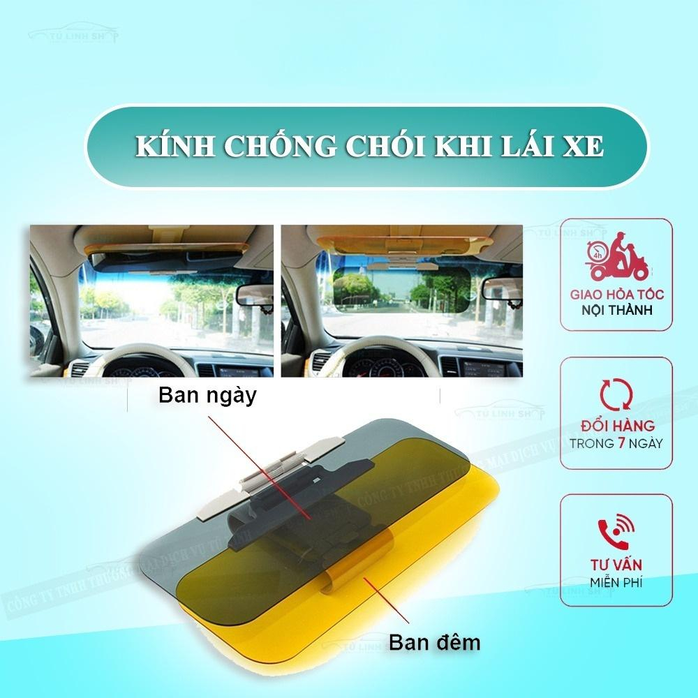 Kính phân cực chống chói lóa khi lái xe ngày và đêm (Hàng Cao Cấp)