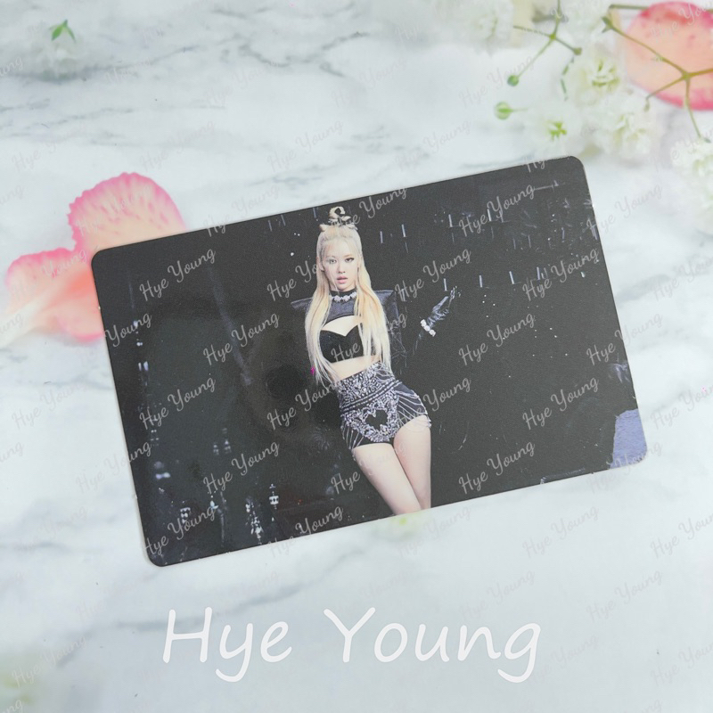 [CHÍNH HÃNG] CARD BO GÓC OFFICIAL BLACKPINK ROSE