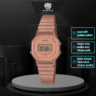Đồng hồ dây thép nữ CASIO LA-11WR-5A CHÍNH HÃNG 25mm
