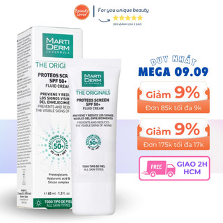 Kem chống nắng Martiderm The Originals Proteos Screen SPF50+ 40ml, kcn martiderm – Beauty Lover