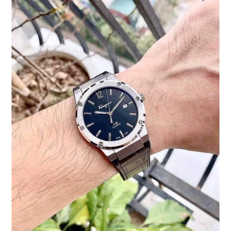 Đồng Hồ Nam Salvatore Ferragamo F80 Classic SFDT00219 Mặt Tròn Siz 40mm