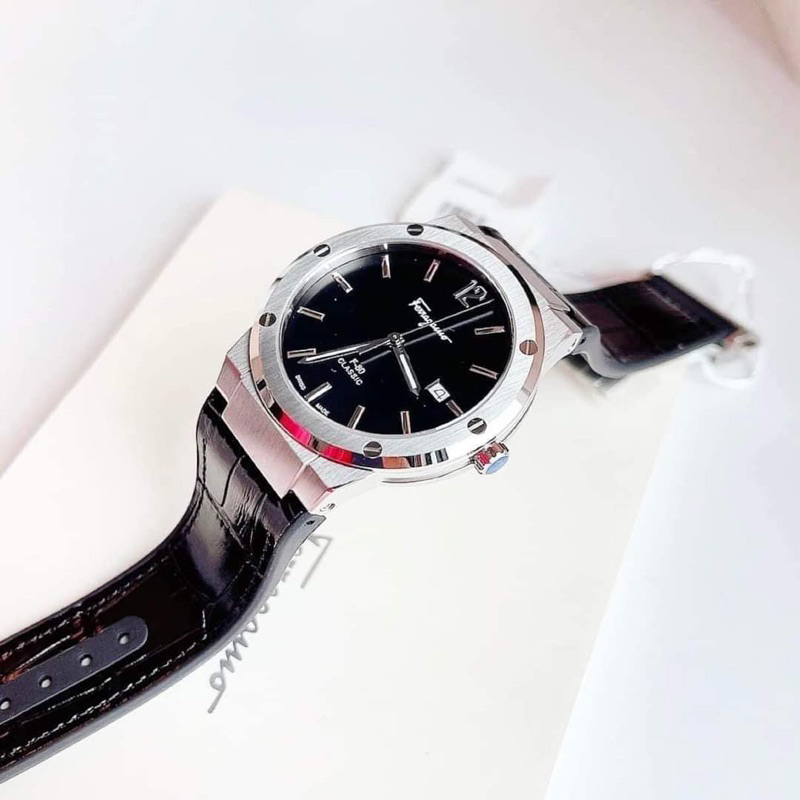 Đồng Hồ Nam Salvatore Ferragamo F80 Classic SFDT00219 Mặt Tròn Siz 40mm