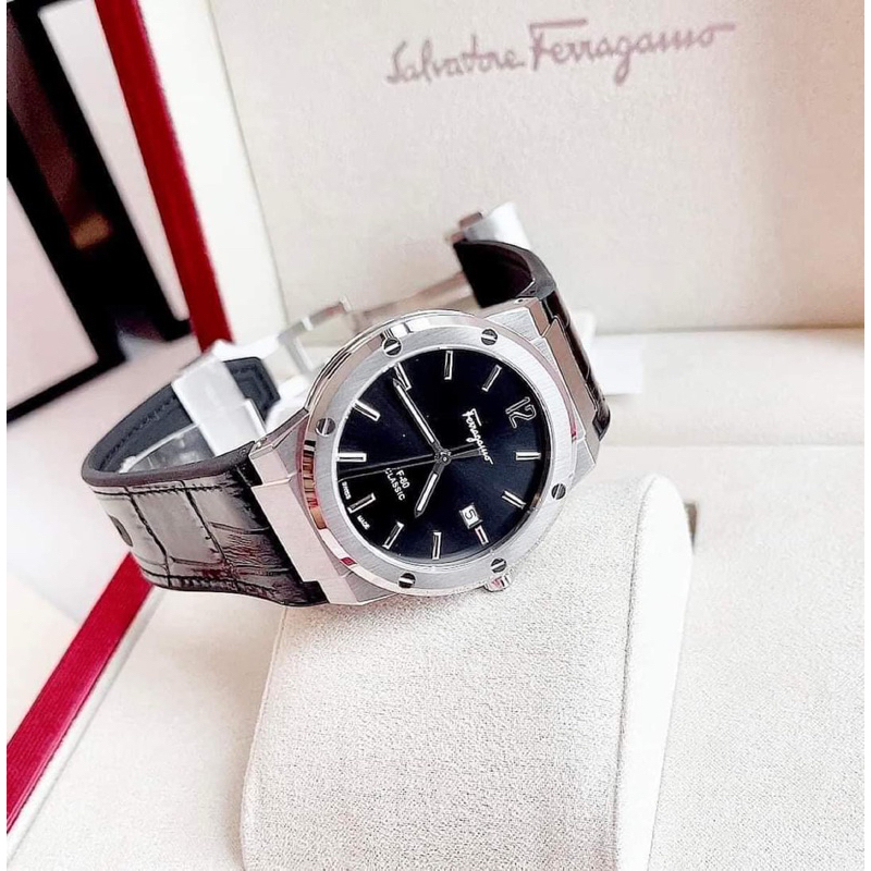 Đồng Hồ Nam Salvatore Ferragamo F80 Classic SFDT00219 Mặt Tròn Siz 40mm