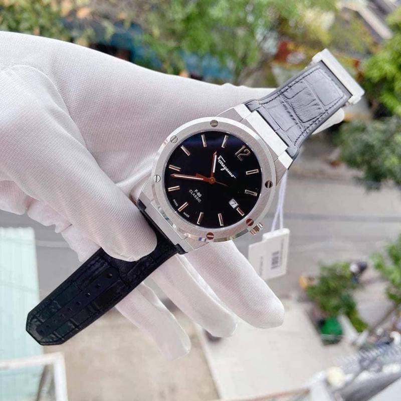 Đồng Hồ Nam Salvatore Ferragamo F80 Classic SFDT00219 Mặt Tròn Siz 40mm