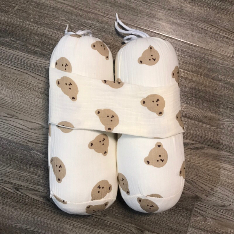 Bộ Gối Chặn XSơ Sinh Xô Muslin Siêu Mềm Mại Chống Giật Mình Cho Bé trai bé gái