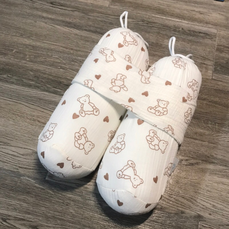 Bộ Gối Chặn XSơ Sinh Xô Muslin Siêu Mềm Mại Chống Giật Mình Cho Bé trai bé gái