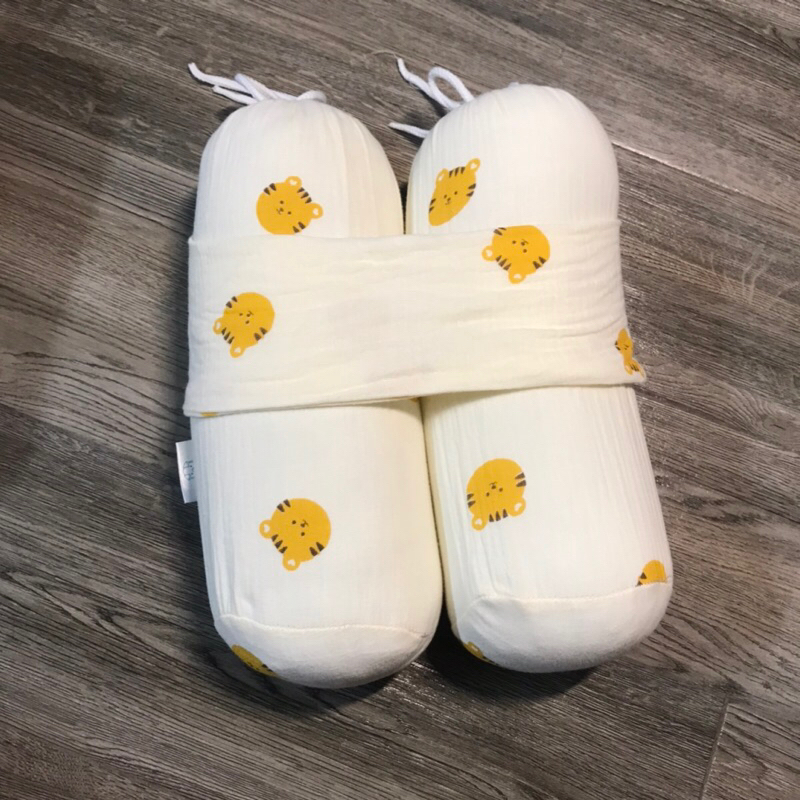 Bộ Gối Chặn XSơ Sinh Xô Muslin Siêu Mềm Mại Chống Giật Mình Cho Bé trai bé gái