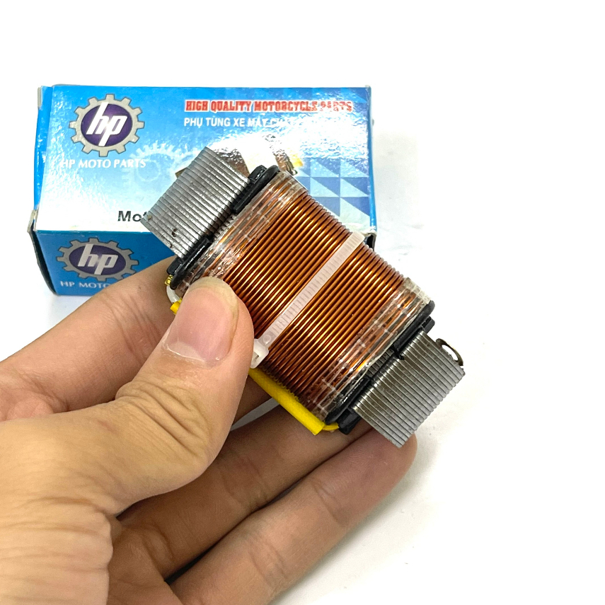 Mobin đèn TLT cuộn đèn xe Dream, Wave siêu sáng dây đồng 4846 sản xuất tại Thái Lan bảo hành 12 tháng loại 1