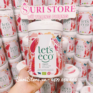 Sữa công thức hữu cơ Let's Eco Đan Mạch - 700g