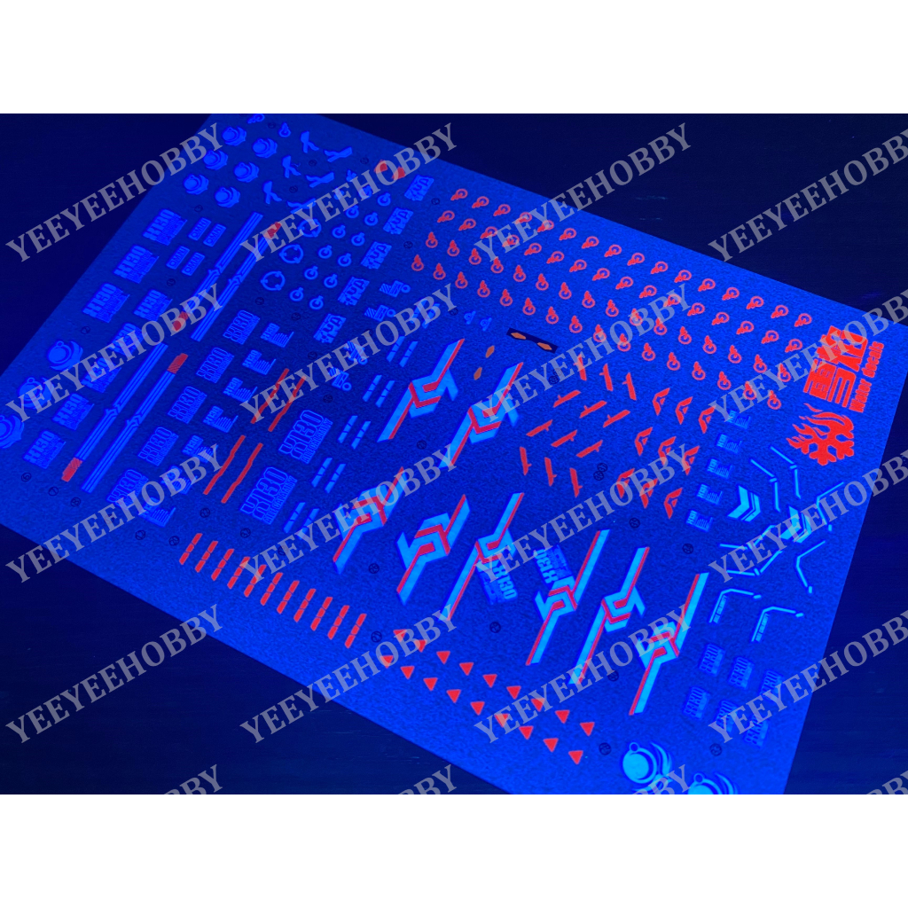 DECAL MÔ HÌNH XUEYAN - DECAL NƯỚC PHẢN QUANG CHO MÔ HÌNH FM 1/100 GAT-X131 CALAMITY FM-04