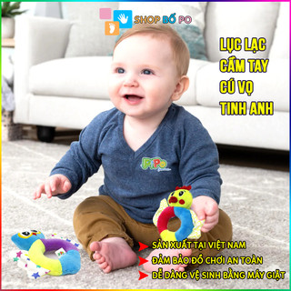 Lục lạc cho bé - Lục lạc cầm tay cho trẻ sơ sinh hình Con cú