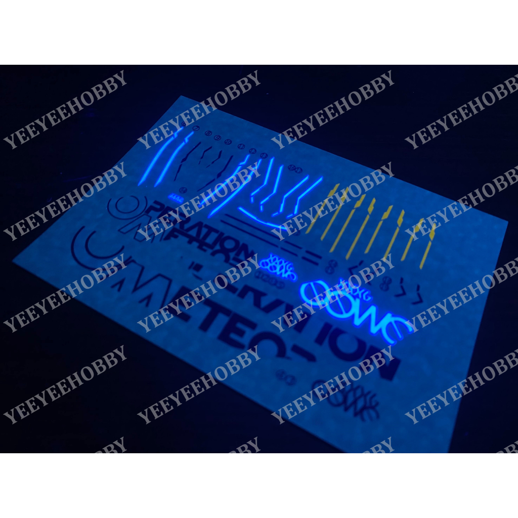 DECAL MÔ HÌNH XUEYAN - DECAL NƯỚC PHẢN QUANG CHO MÔ HÌNH HIRM 1/100 WING ZERO EW HIRM-02