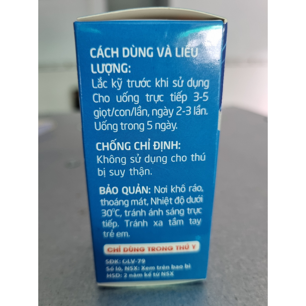 Trimosep gà đá - Điều trị kí sinh trùng đường máu, khò khè, tiêu chảy