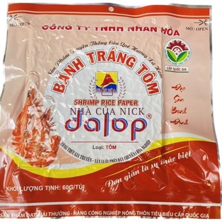 Bánh tráng dalop tôm bình định